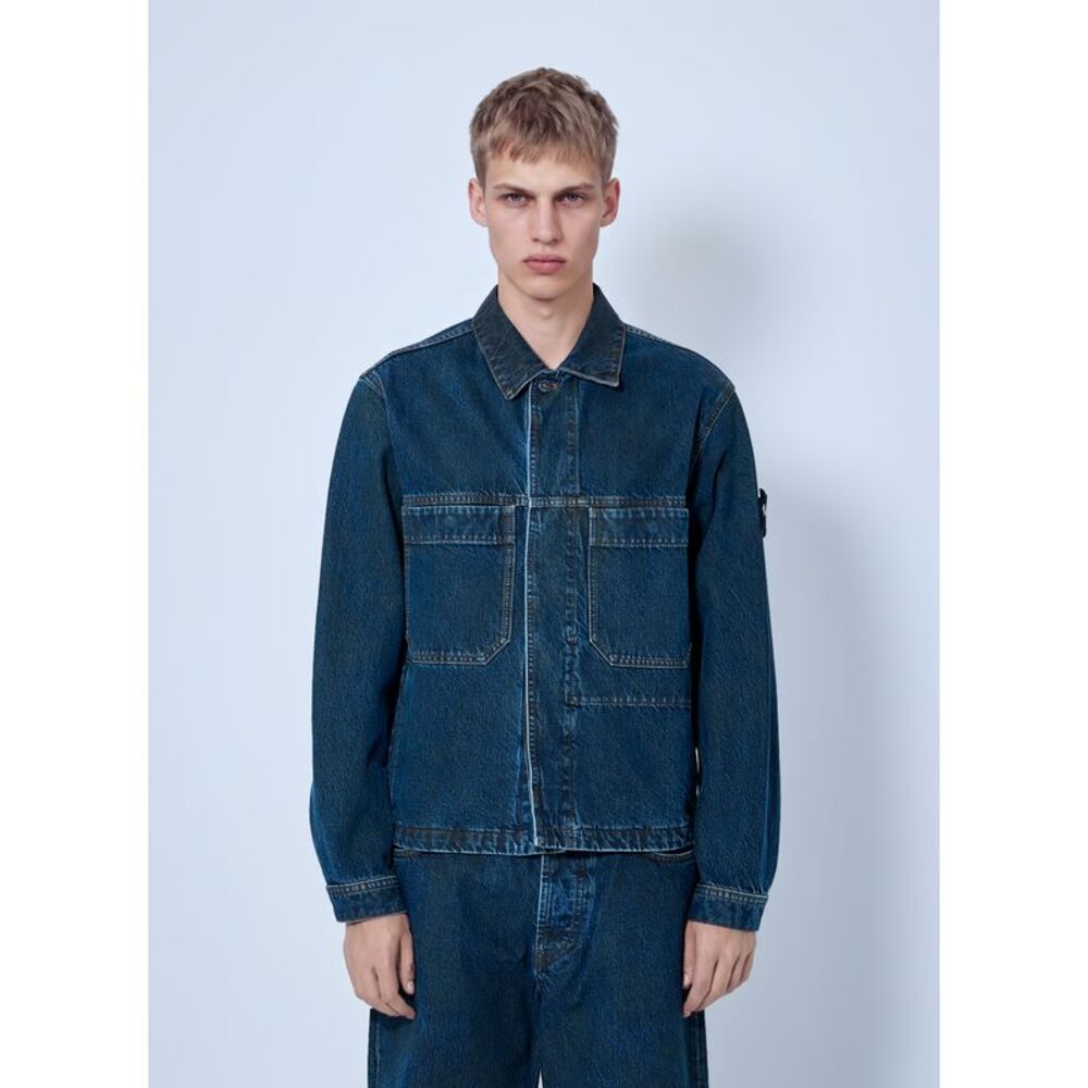 Stone Island Men Denim Jacket